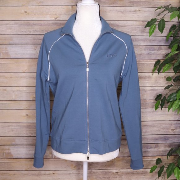 BCBGMaxAzria Tops - BCBGMaxAzria Athletic Zip Up Jacket Sz XL